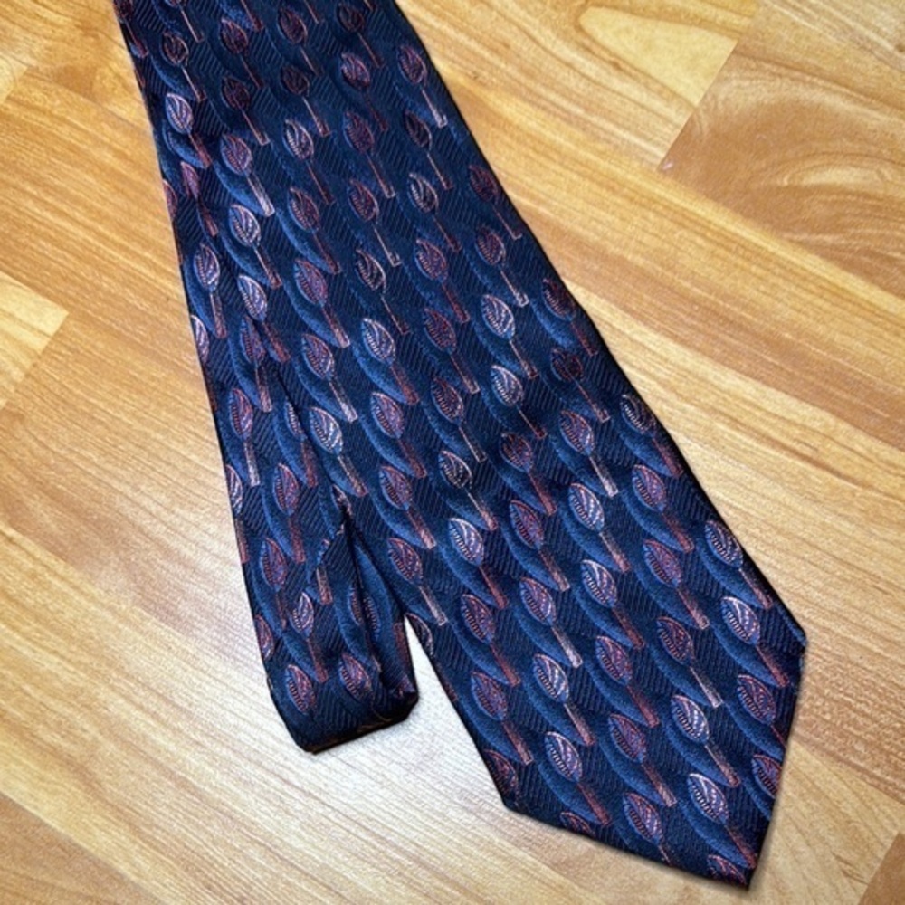 Villa‎ bolgheri italia men’s blue/red neck tie EUC